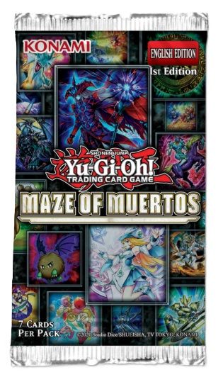 Yu-Gi-Oh Maze of Muertos Boosters