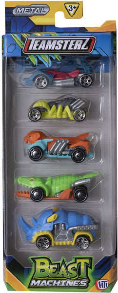 Teamsterz Beast Team Die-Cast 5 Pack Assorted