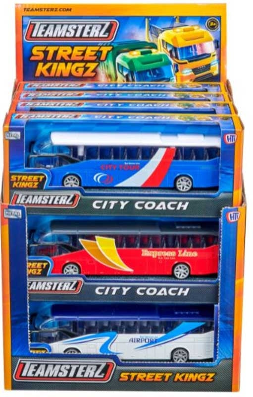 Teamsterz Street Kingz: Die-Cast City Coach (Assorted)