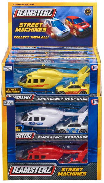 Teamsterz Emergency Response Helicopter + Car