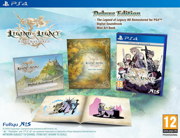 Legend of Legacy HD Remastered Deluxe Edition (PlayStation 4)