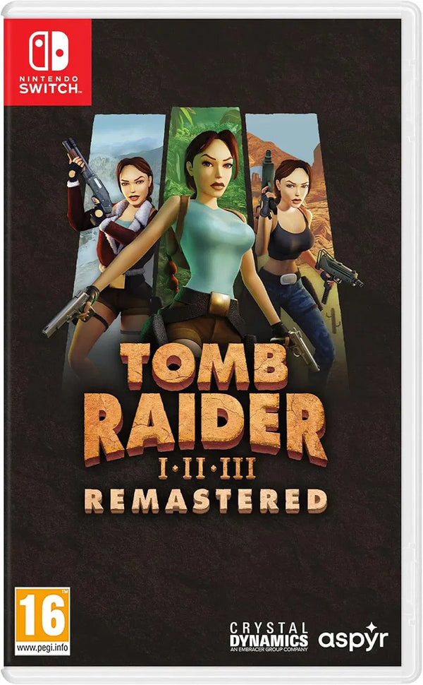 Tomb Raider I, II & III Remastered (Nintendo Switch)