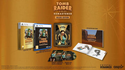 Tomb Raider I-III Remastered Starring Lara Croft [Deluxe Edition] (PlayStation 5)