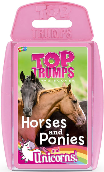 TOP TRUMPS: HORSES & PONIES + UNICORNS