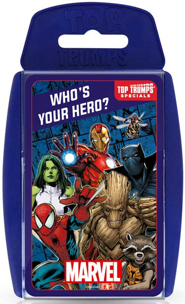 TOP TRUMPS: MARVEL WHOSE YOUR HERO Volume 2