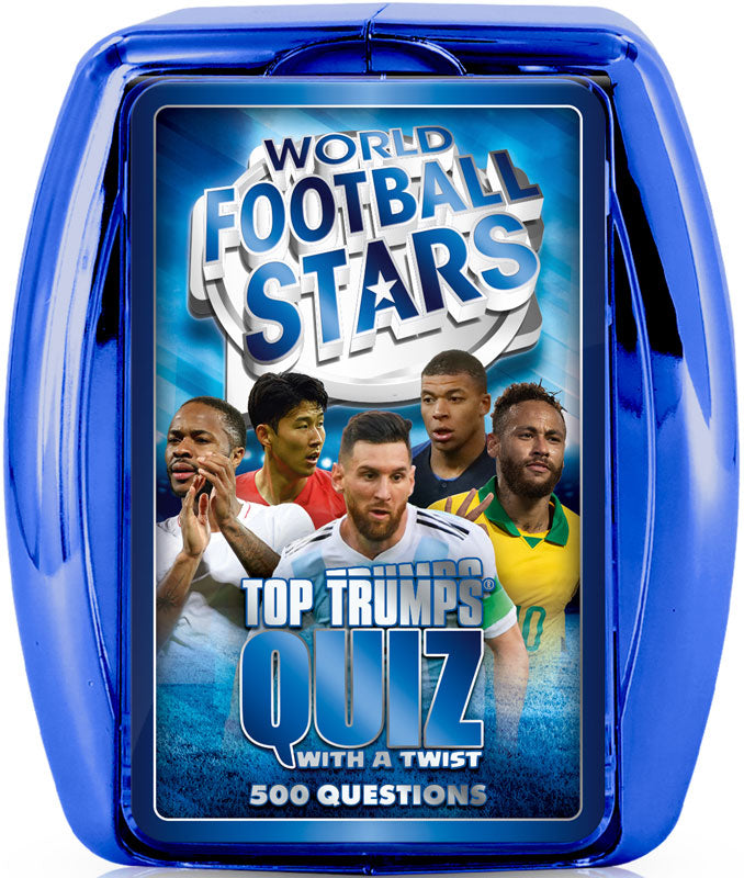 TOP TRUMPS - WORLD FOOTBALL STARS QUIZ