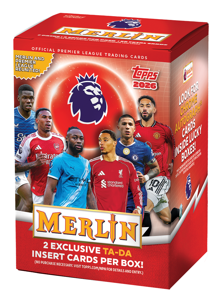 Topps Merlin Premier League 2026 Value Box