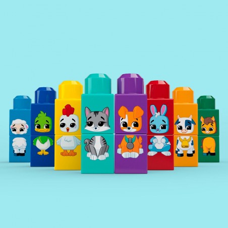 Mega Bloks Build & Match Animal Tractor