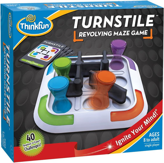 ThinkFun Turnstile puzzle detail image