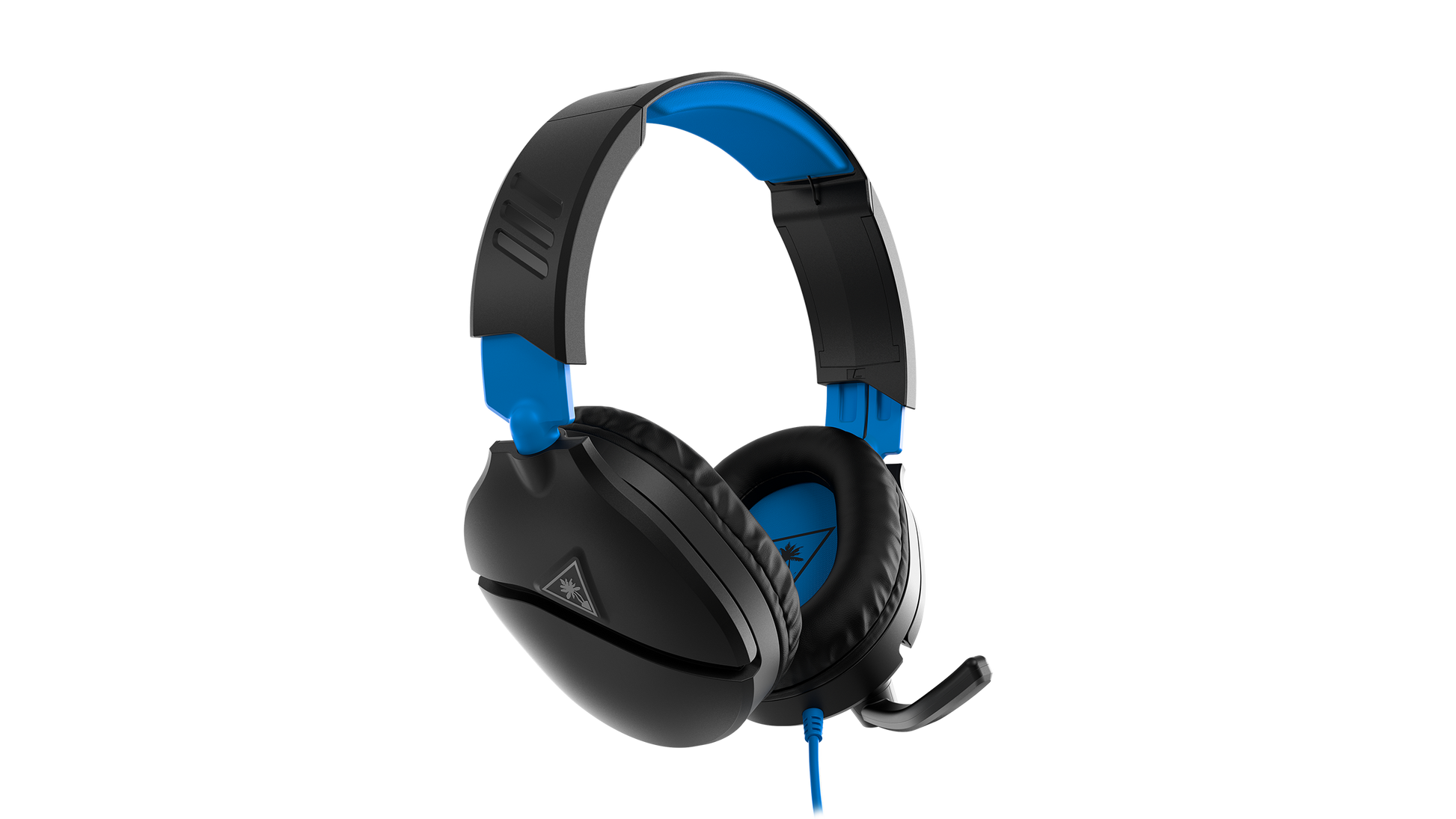Turtle Beach Recon 70P Black/Blue wired gaming headset detail view