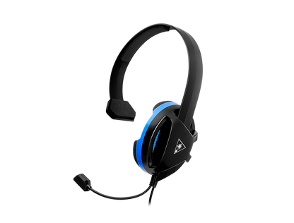 Turtle Beach Recon Chat PS4 black chat headset main view