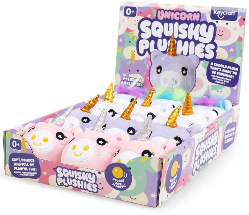 Unicorn Squishy Plushies Sensory Toys (Assorted)