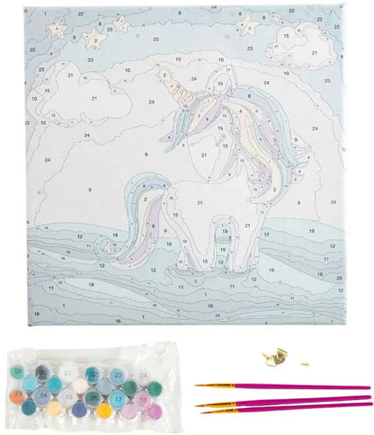 Paint By Numb3rs: Unicorn Stars 30 x 30 cm Kit