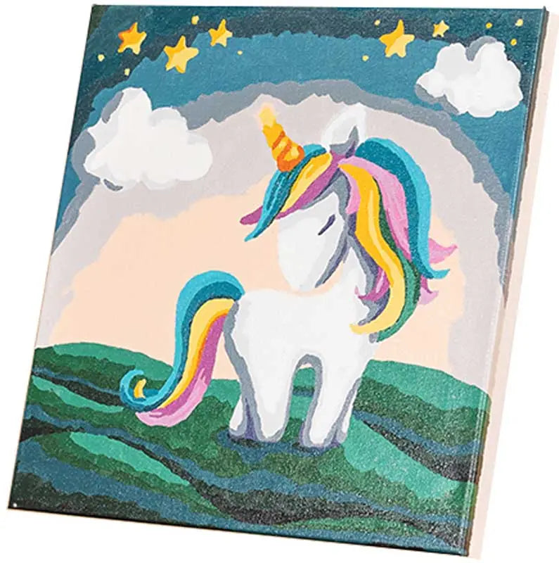 Paint By Numb3rs: Unicorn Stars 30 x 30 cm Kit