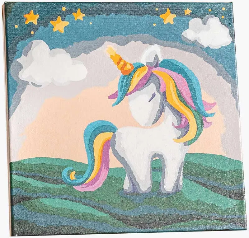 Paint By Numb3rs: Unicorn Stars 30 x 30 cm Kit