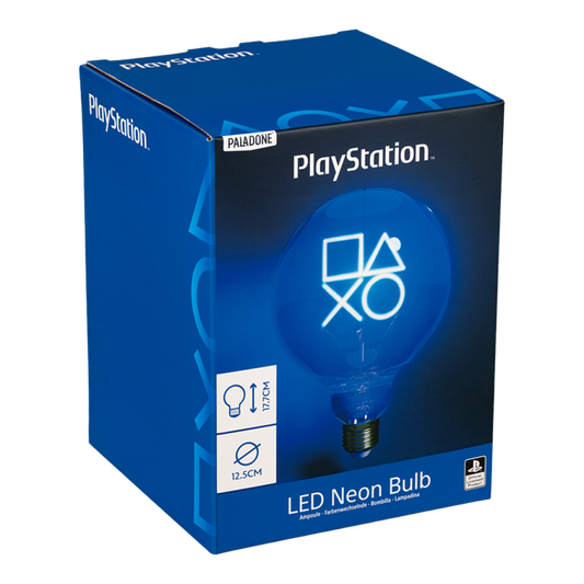 Paladone PlayStation LED Neon Bulb with E27 fitting