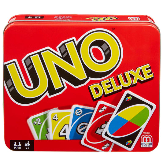 UNO Deluxe Card Game Tin