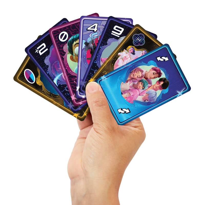 UNO KPop Demon Hunters cards