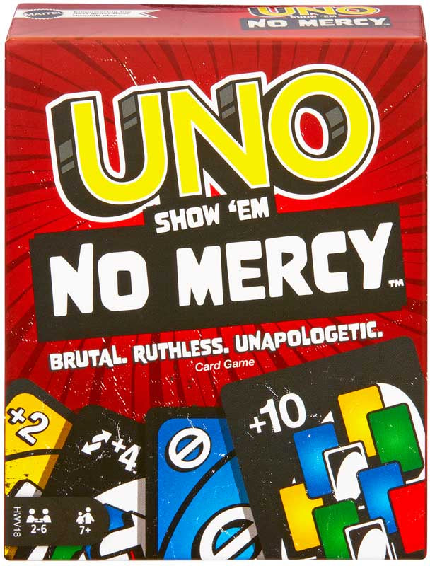 Uno Cards Show Em No Mercy