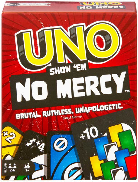 Uno Cards Show Em No Mercy