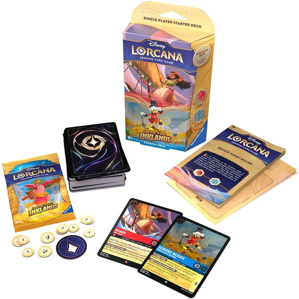 Disney Lorcana Trading Card Game - Starter Deck CDU Display - Set 3