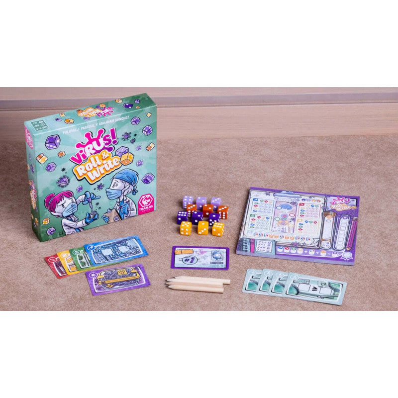 Virus! Roll & Write Board Game