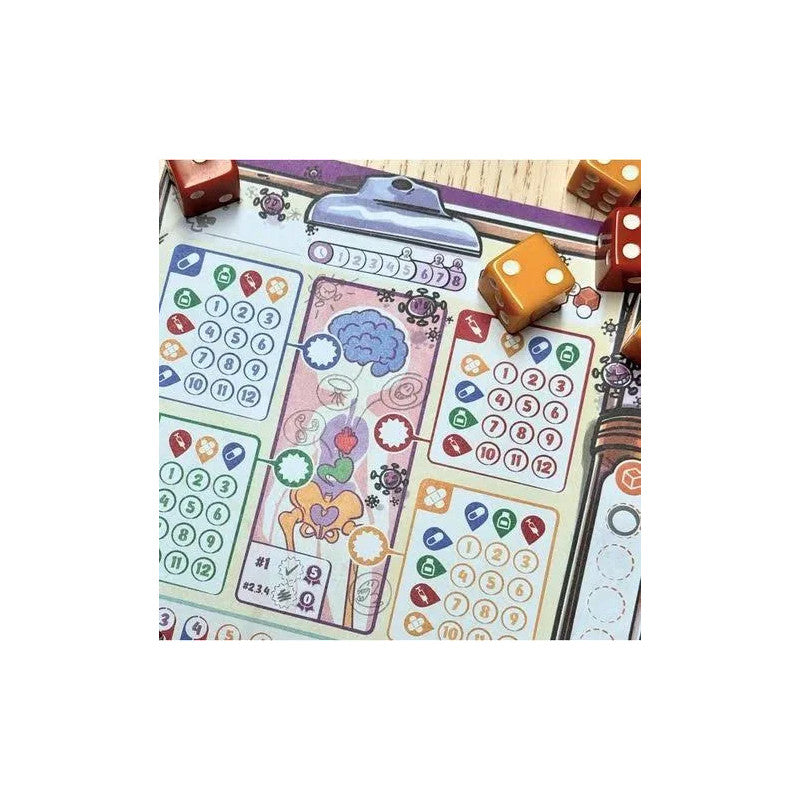 Virus! Roll & Write Board Game