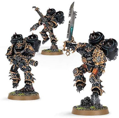 Warhammer 40,000 Chaos Space Marines Raptors alternate miniature view