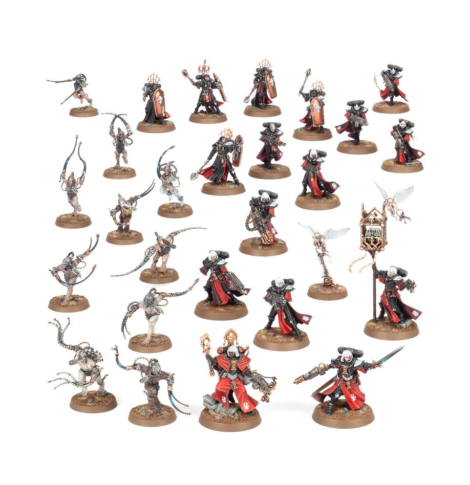 Warhammer 40,000 Combat Patrol Adepta Sororitas miniatures