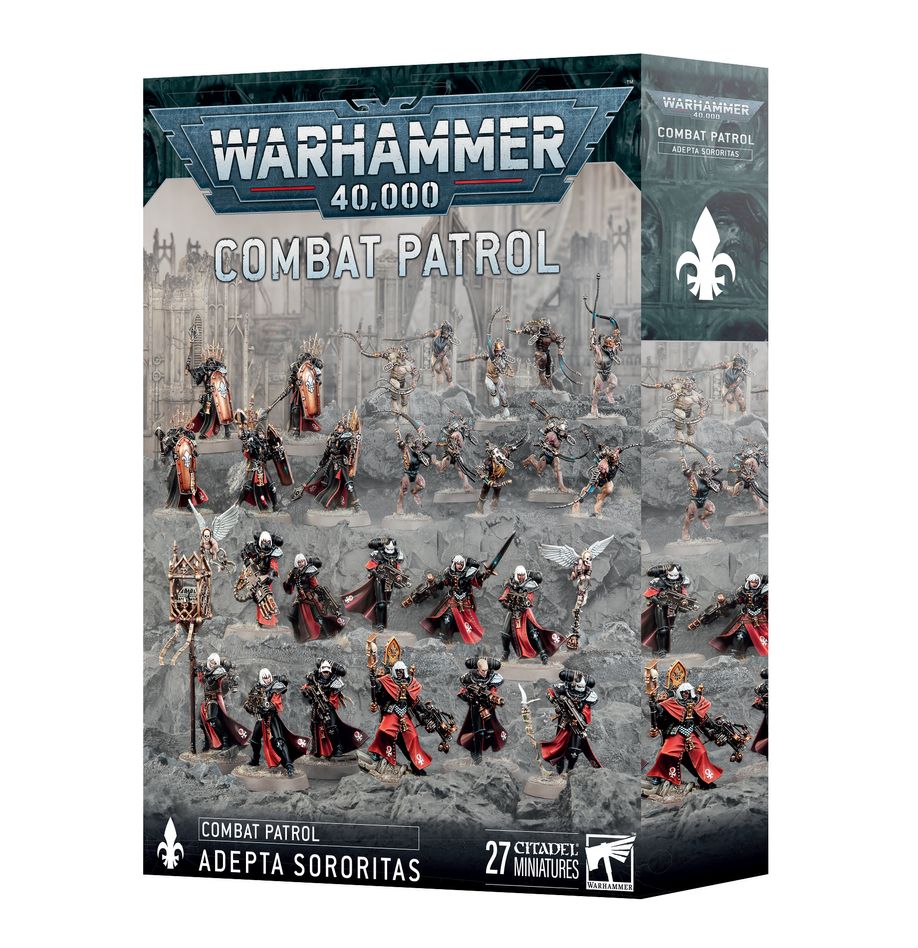 Warhammer 40,000 Combat Patrol Adepta Sororitas box art