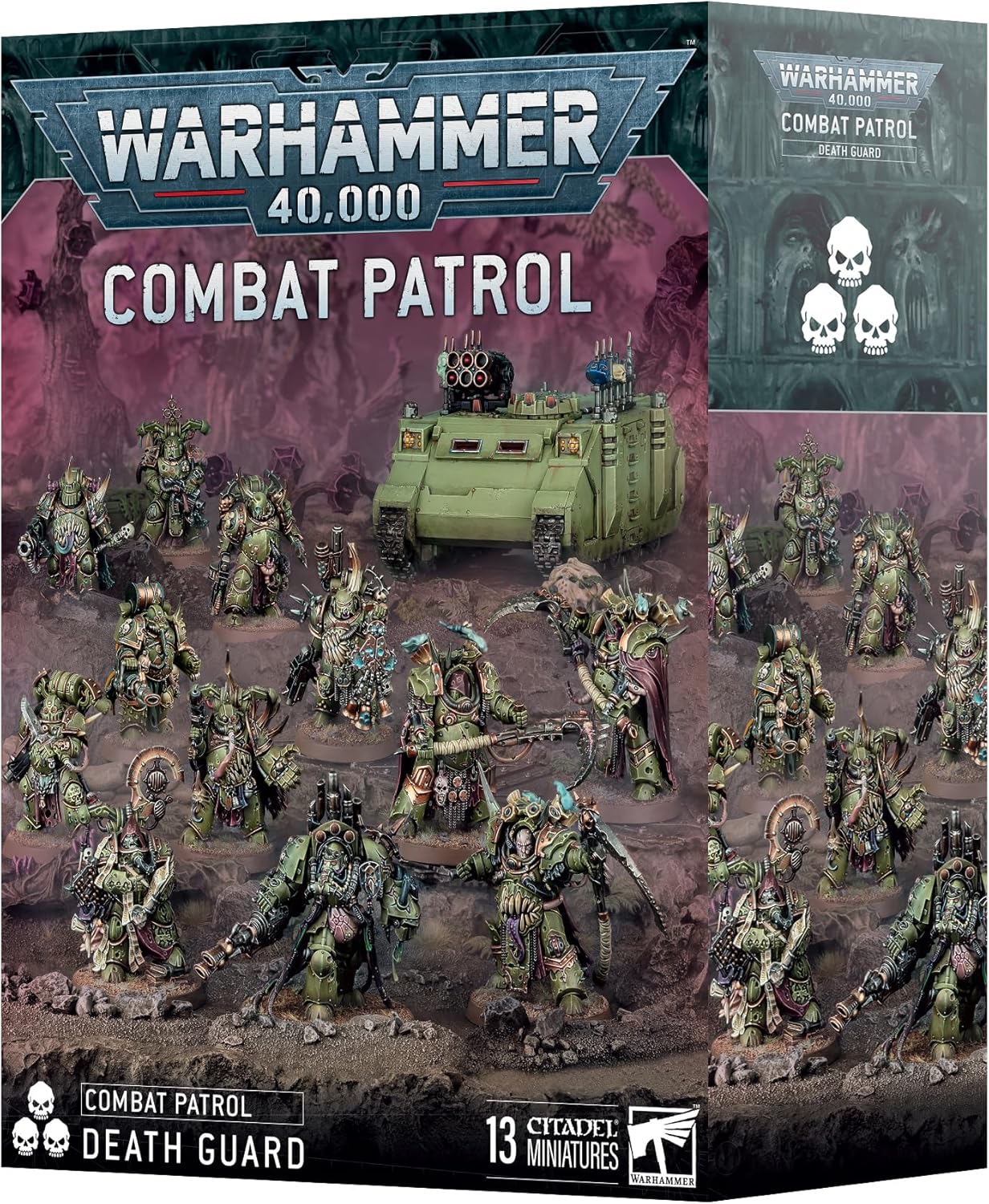 Warhammer 40,000 Combat Patrol Death Guard box art