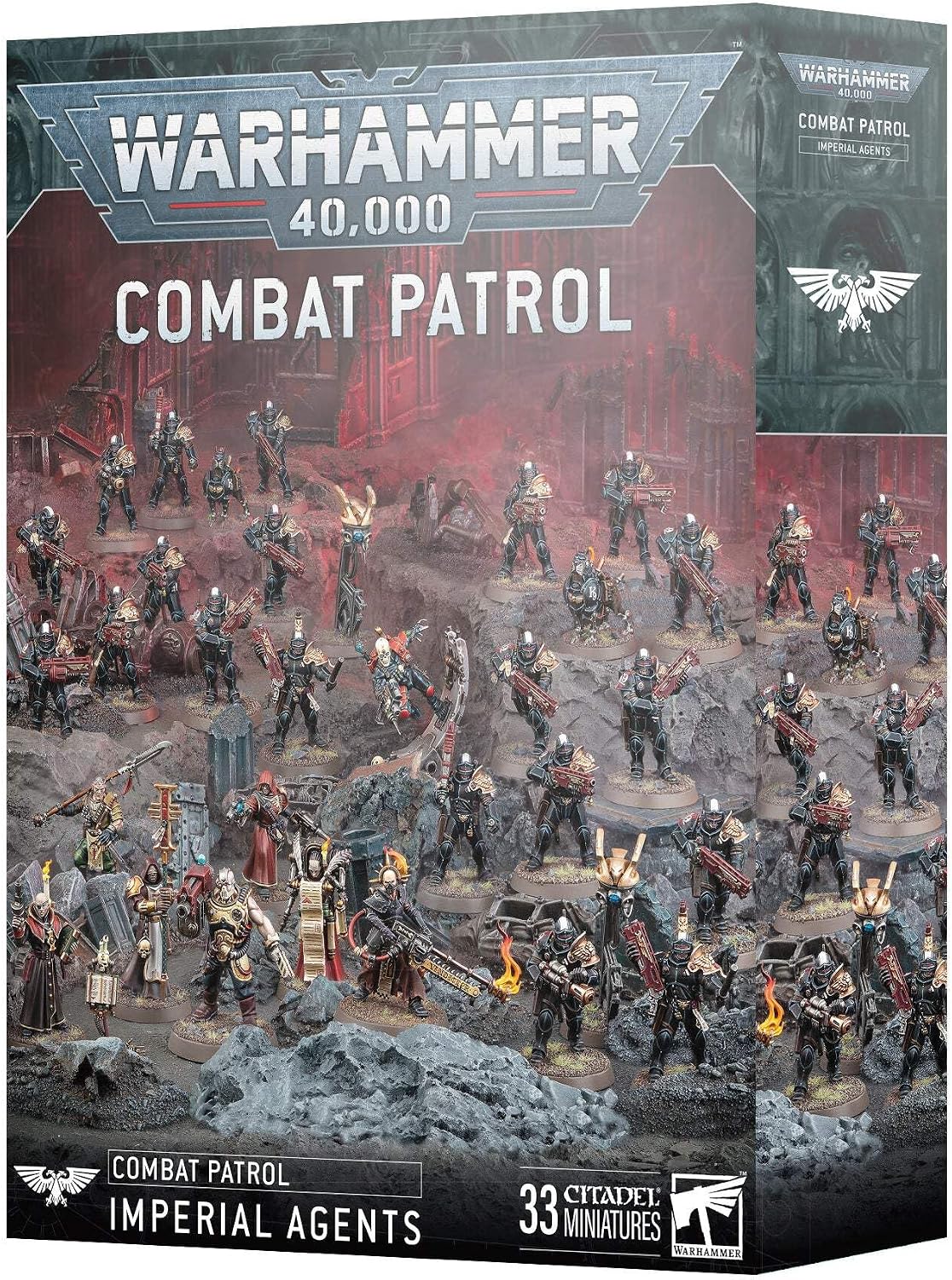Warhammer 40,000 Imperial Agents Combat Patrol box art