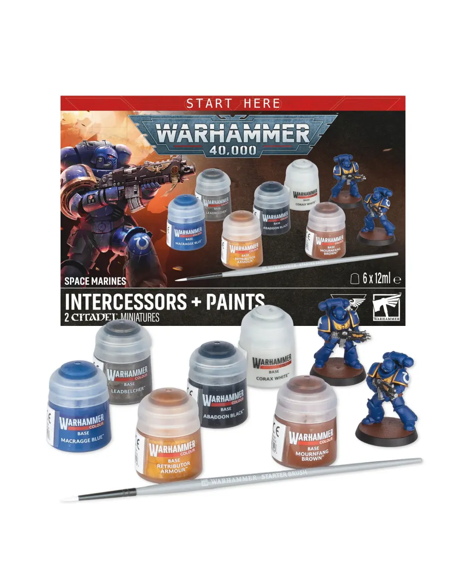 Warhammer: Space Marines: Infernus Marines + Paints Set