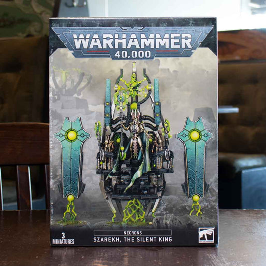 Warhammer 40,000 Necrons Szarekh The Silent King box