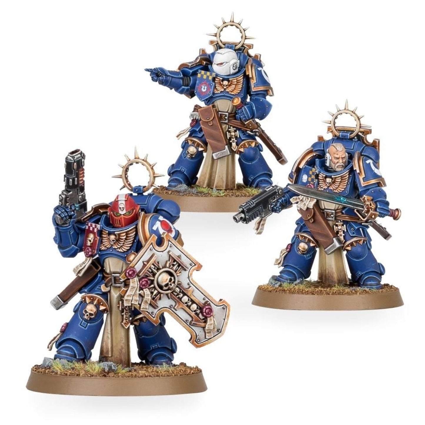 Warhammer 40,000 Space Marines Bladeguard Veterans models
