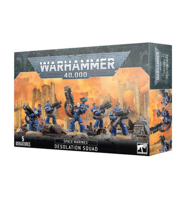 Warhammer 40,000 Space Marines Desolation Squad box art