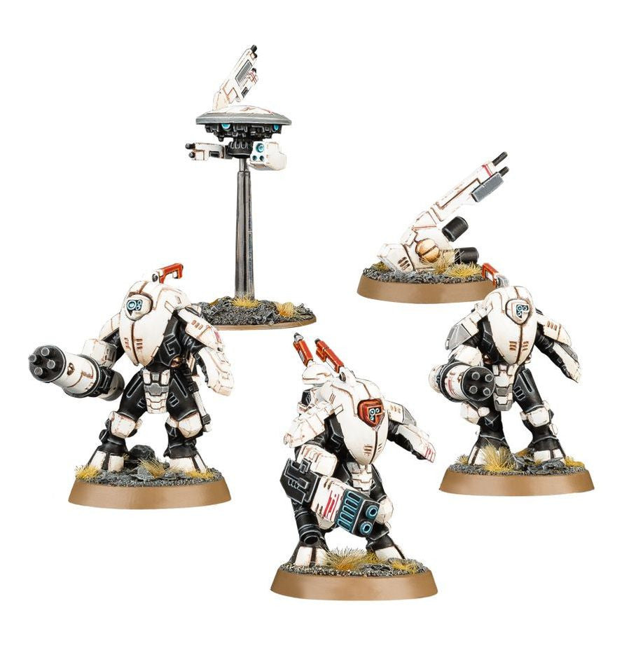 Warhammer 40,000 T'au Empire XV25 Stealth Battlesuit close view