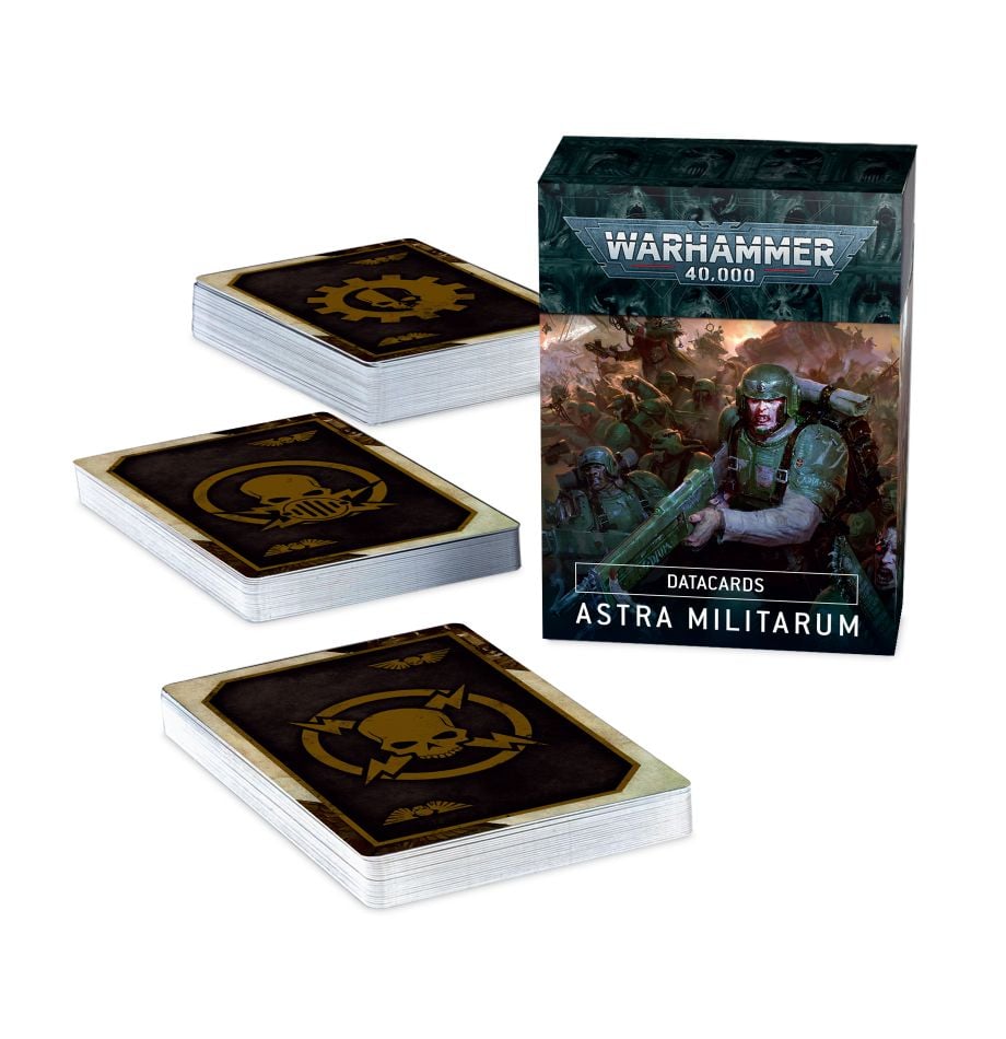 Warhammer 40,000 Astra Militarum Datacards