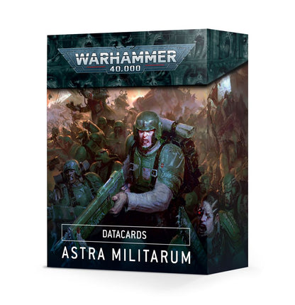 Astra Militarum Datacards contents