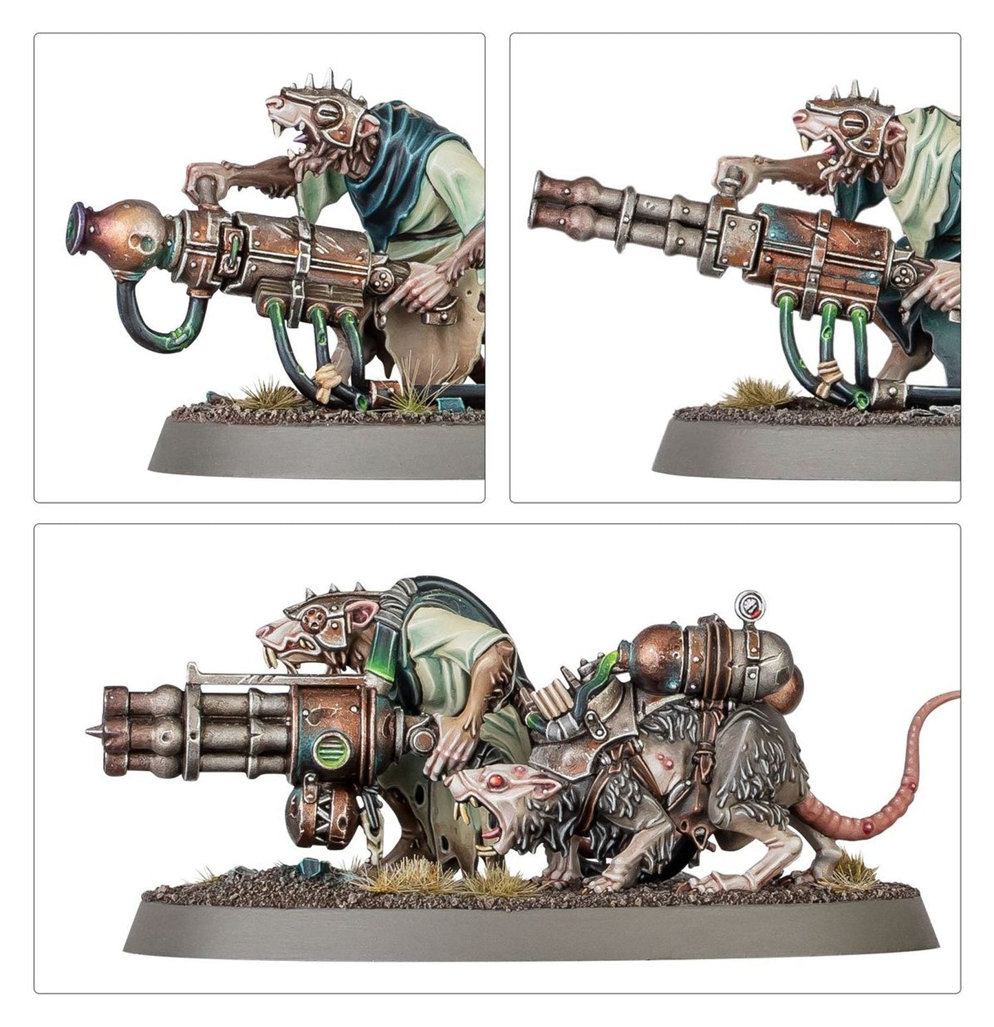 Warhammer Age of Sigmar Skaven Warpspark Weapon Battery miniatures
