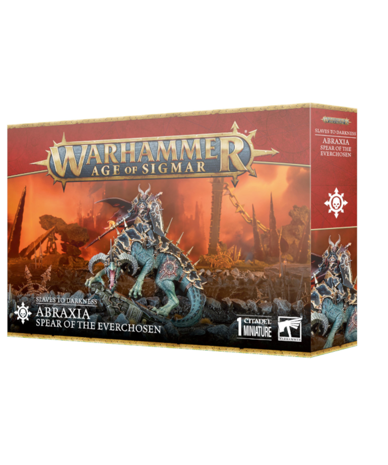 Warhammer Age of Sigmar Slaves to Darkness Abraxia Spear of the Everchosen miniature