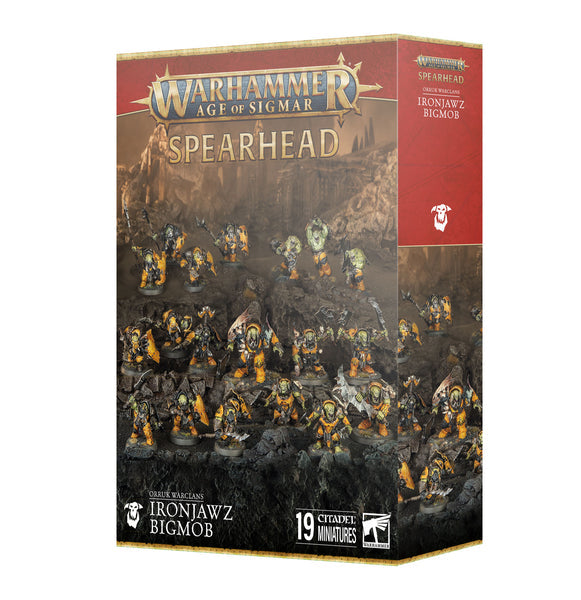 Spearhead Orruk Warclans Ironjawz Bigmob box