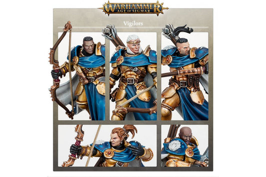 Warhammer Age of Sigmar Stormcast Eternals Vigilors miniatures