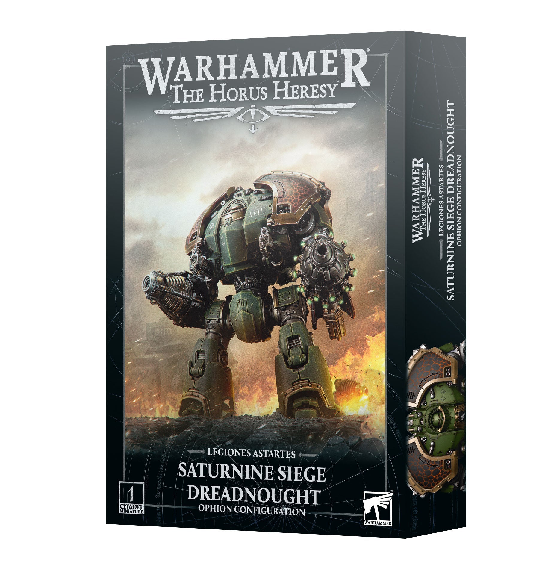 Saturnine Dreadnought Ophion front of box