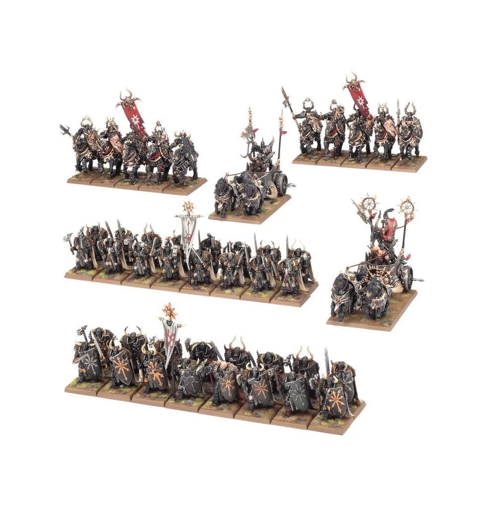 Warhammer The Old World Warriors of Chaos Battalion miniatures
