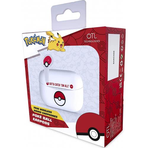 OTL TWS Pokemon Earpods (Pokeball White)