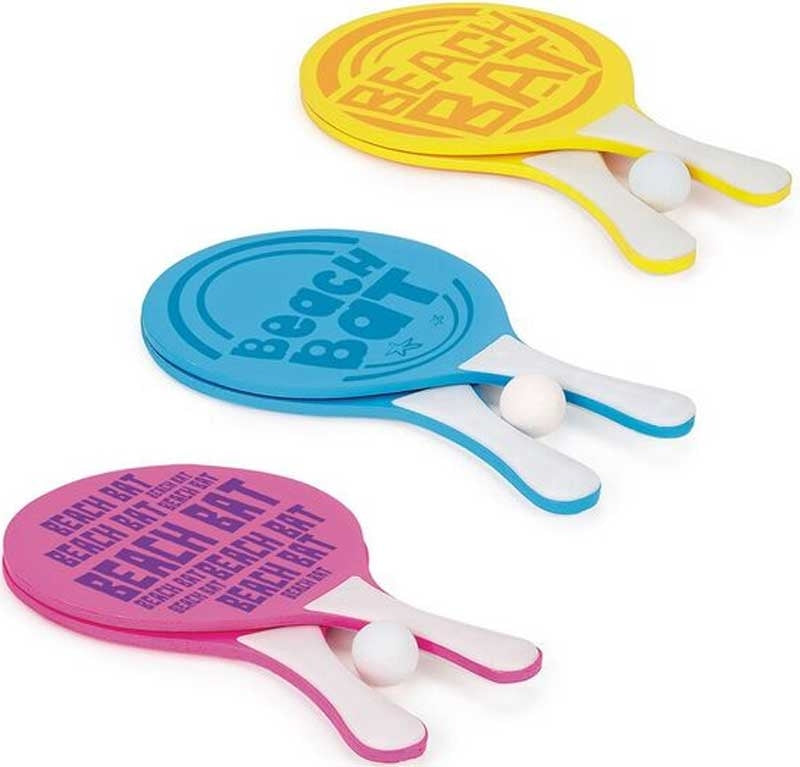 Toyrific Wooden Paddle Bat Set (Assorted)