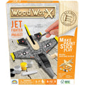 Wood Worx Jet Fighter craft project box front