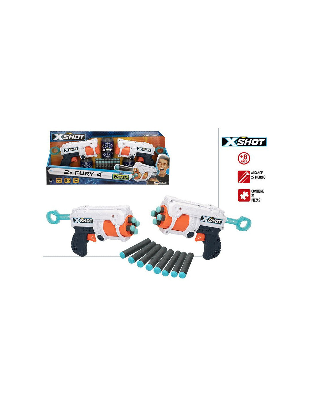 X-Shot 2 Pistol Excel Set