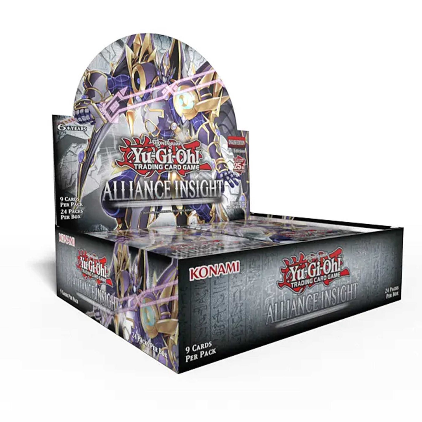 Yu-Gi-Oh! TCG Alliance Insight Booster Pack display